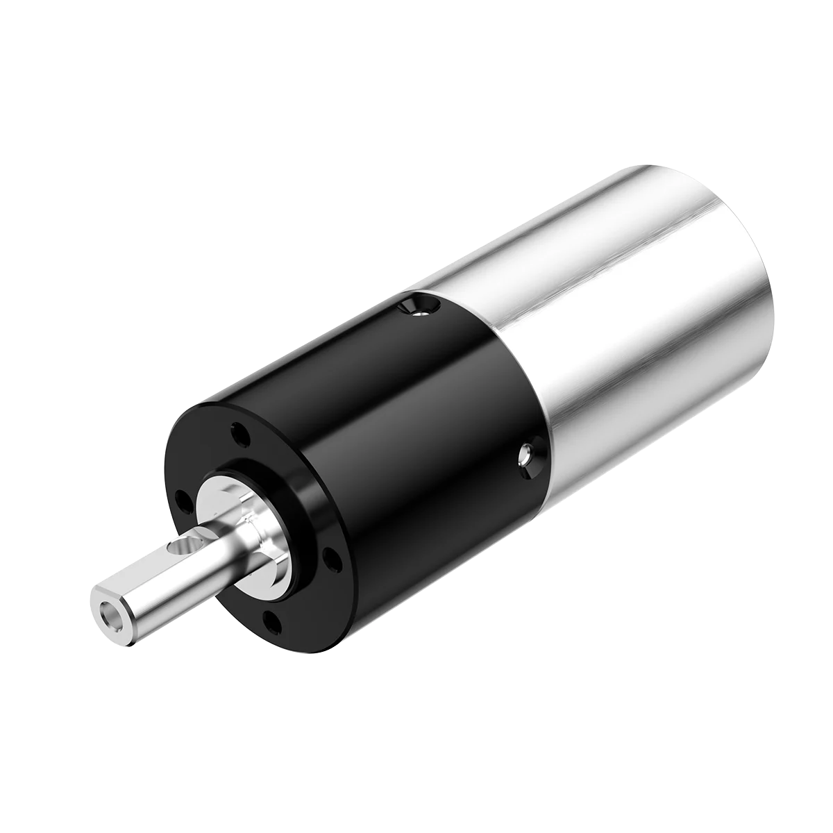 PG-P24 Powder Metallurgy Gear Motor, front three-quarter view