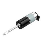 PG-P28 Powder Metallurgy Gear Motor, front three-quarter view