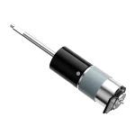 PG-P28 Powder Metallurgy Gear Motor, rear three-quarter view